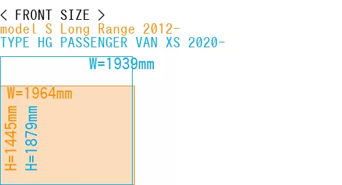 #model S Long Range 2012- + TYPE HG PASSENGER VAN XS 2020-